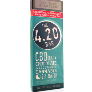 CBD Dark Chocolate 4.20 Bar
